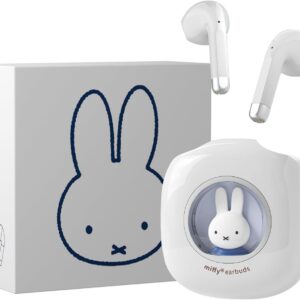 Miffy Bluetooth Wireless Earbuds Headset (Bule)，IPX5 Waterproof Ear Buds Headphones