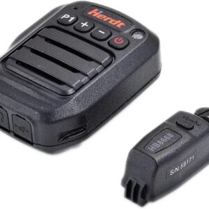 Bluetooth Hand Microphone PTT Mic Speaker Wireless Adapter for Motorola Walkie Talkie