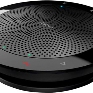 Jabra Speak 510 (2025 Edition) Portable, USB or Wireless Bluetooth Speaker for Meetings and Calls with Crystal-Clear Sound, Works with All Meeting Platforms - Microsoft Teams, Google Meet, Zoom, Black