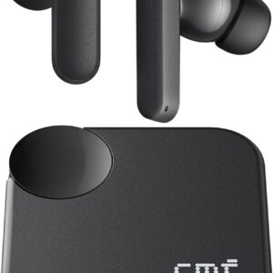 CMF Buds 2a Wireless Earbuds Active Noise Cancelling 42dB Hybrid ANC Bluetooth Headphones, 12.4mm Dynamic Driver for Big Bass, 4 Mic Clear Calls, Sport Ear Buds for iPhone, Android, Dark Grey