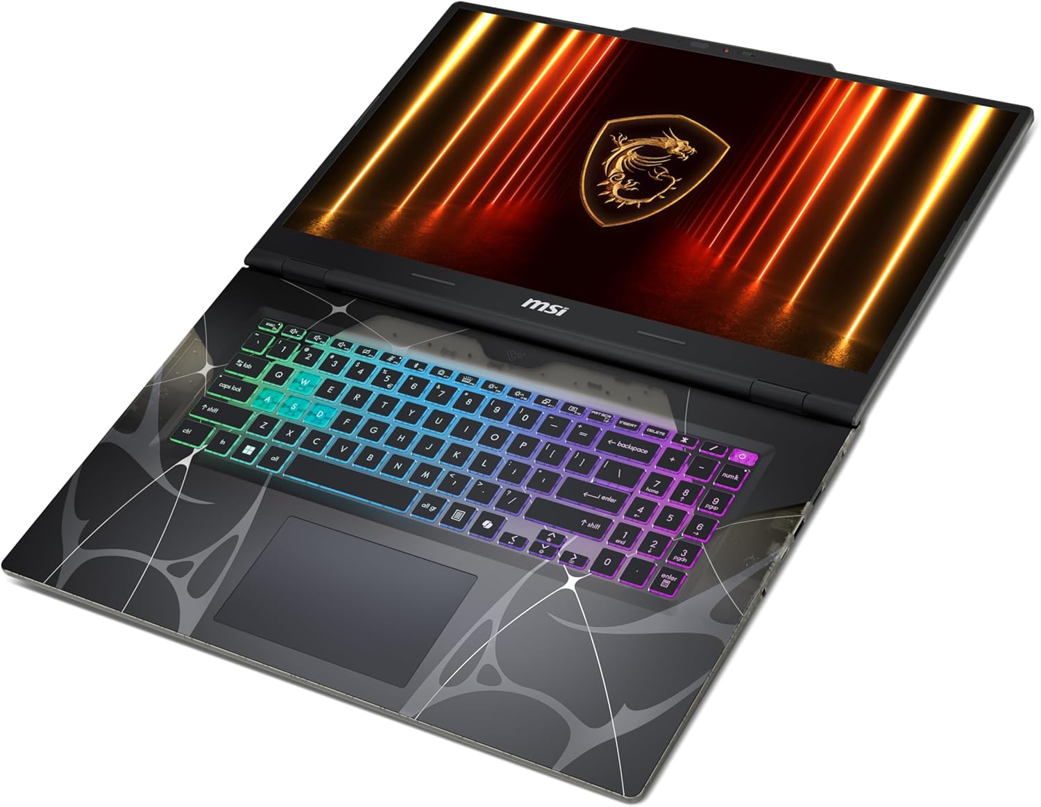 msi Cyborg 17 17.3" FHD 144Hz Gaming Laptop: Intel Core 7-240H, NVIDIA Geforce RTX 5060, 16GB DDR5, 1TB NVMe SSD, Type C, Wi-Fi 6E, Win 11 Home: Translucent Black B2RWFKG-074US - Image 8