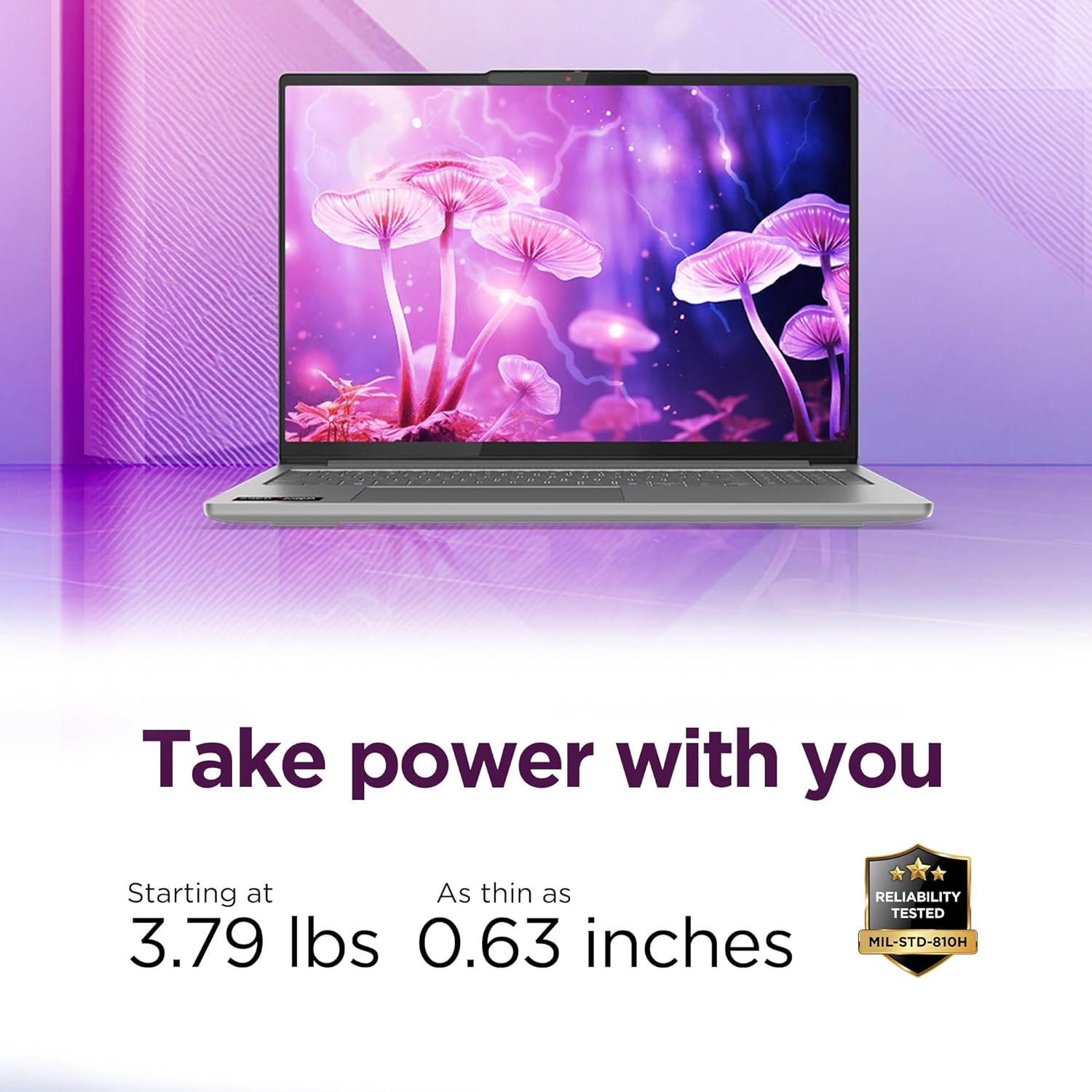 Lenovo IdeaPad Pro 5-2025 - 16" OLED 2880 x 1800 120Hz Display - 16GB Memory - 1 TB Storage - Ryzen AI 7 350 - NVIDIA GeForce RTX5050 - Windows 11 Home - Luna Grey - Image 8