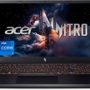 acer Nitro V Gaming Laptop | Intel Core i7-13620H Processor | NVIDIA GeForce RTX 4050 Laptop GPU | 15.6" FHD IPS 165Hz Display | 16GB DDR5 | 1TB Gen 4 SSD | Wi-Fi 6 | Backlit KB | ANV15-52-76NK