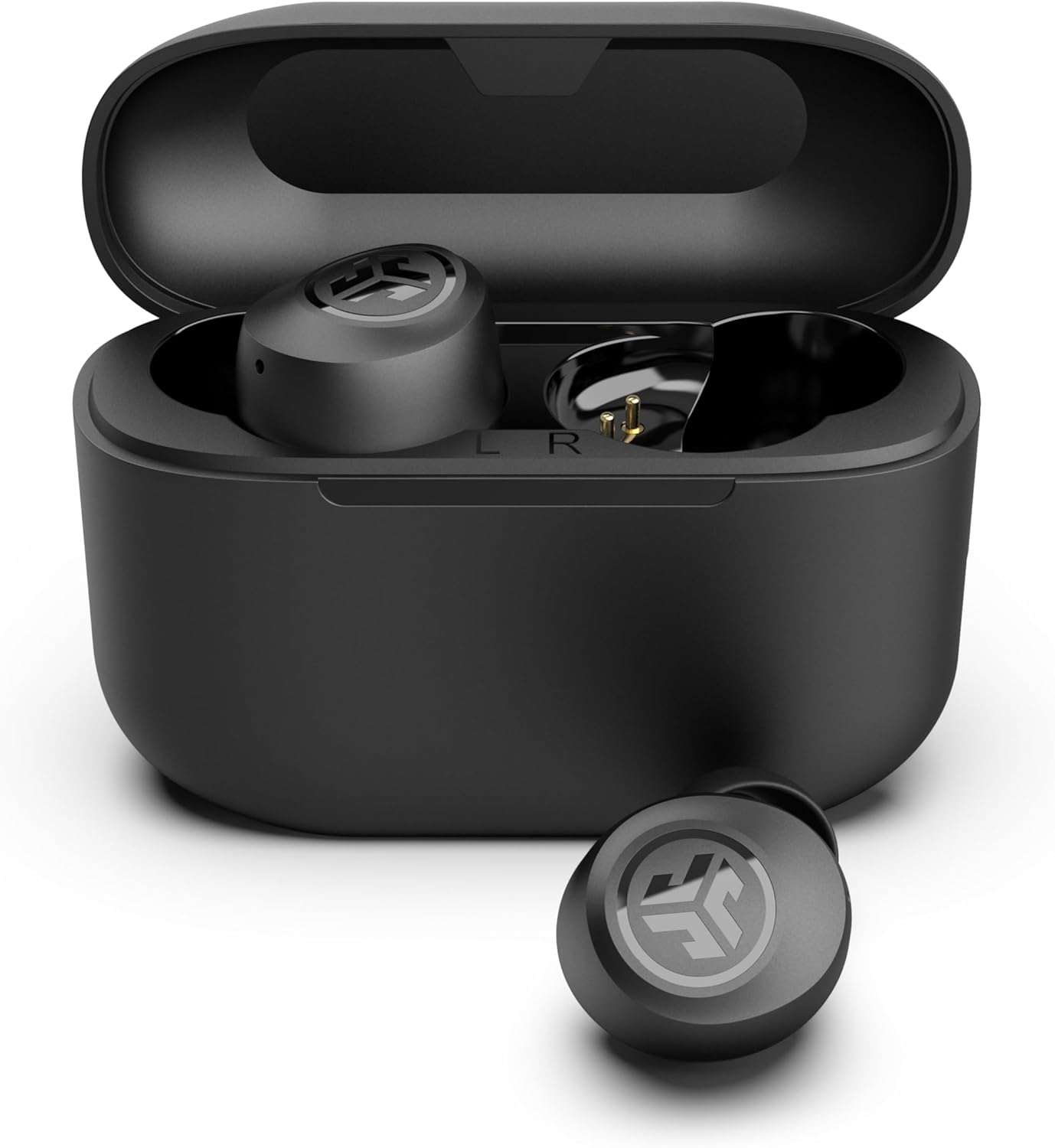 JLab Go Air Pop+ True Wireless Earbuds, in Ear Headphones, Bluetooth Earphones, 35H Playtime Ear Buds, Bluetooth Earbuds with Microphone, USB-C Charging Case, Dual Connect, EQ3 Sound, Black - Image 5