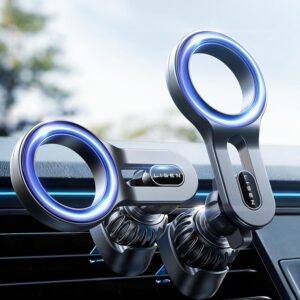LISEN for MagSafe Car Mount, Magnetic Phone Holder for Car Air Vent Phone Mount, Hands Free Car Phone Mount Phone Holders for Your Car Accessories for Women Men for iPhone 17 Pro Max, Gifts for Mom