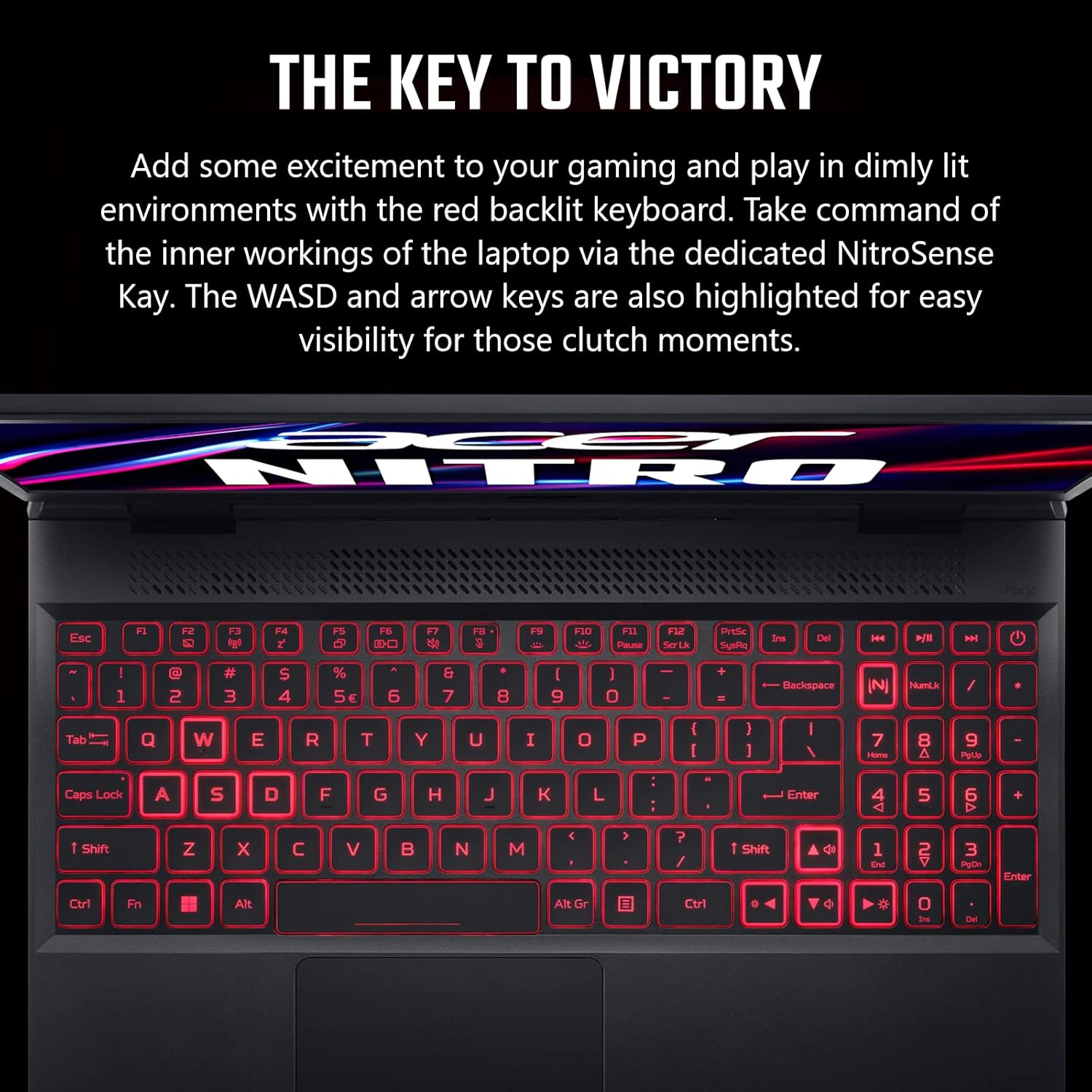 Acer Nitro 5 AN515-58-57Y8 Gaming Laptop | Intel Core i5-12500H | NVIDIA GeForce RTX 3050 Ti Laptop GPU | 15.6" FHD 144Hz IPS Display | 16GB DDR4 | 512GB Gen 4 SSD | Killer Wi-Fi 6 | Backlit Keyboard - Image 10