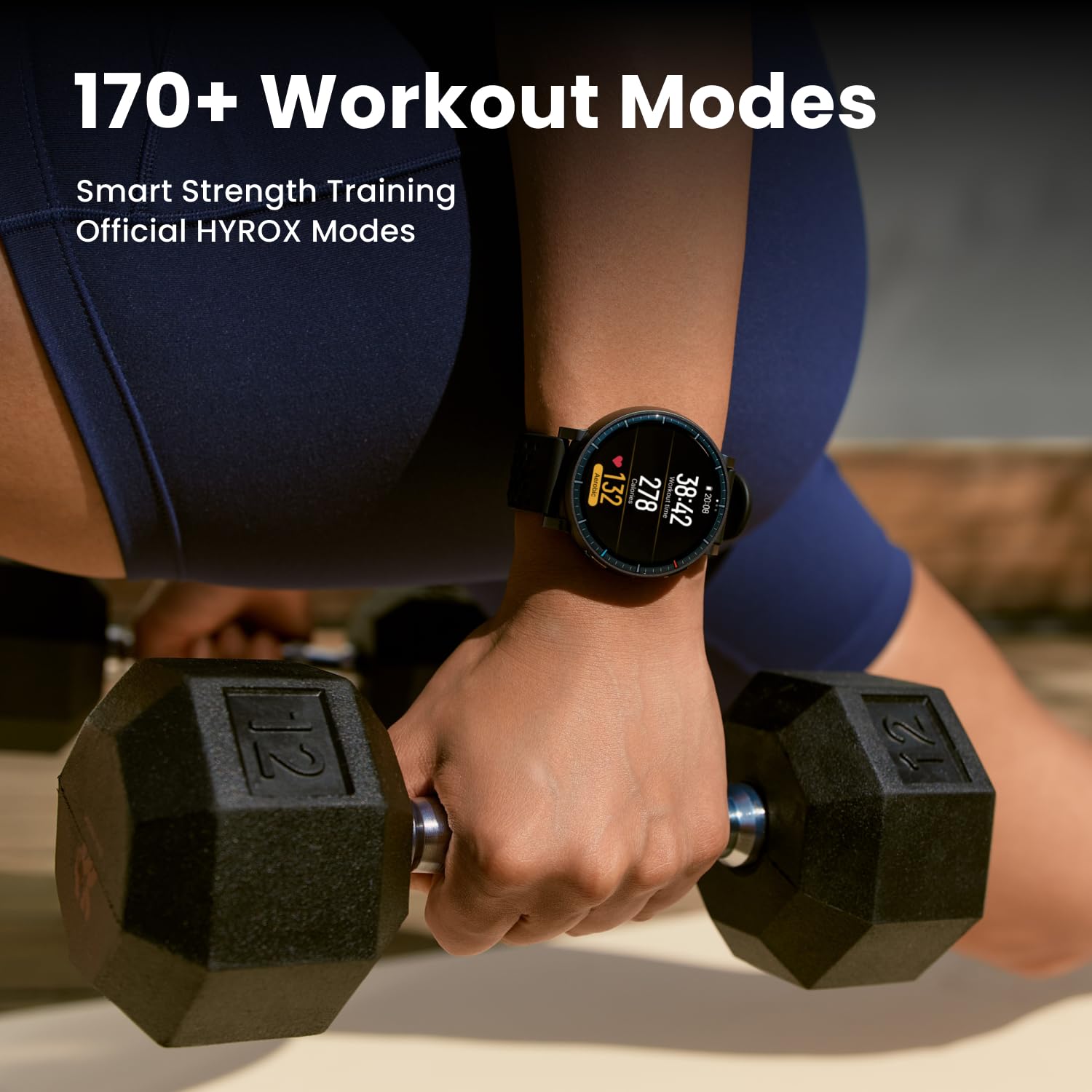 Amazfit Active Max Smart Watch 1.5" AMOLED Display, 25-Day Battery, Offline Maps, GPS, 4GB Storage, 170+ Sport Modes, 5 ATM Water Resistant, Heart Rate & Sleep Fitness Tracker for Android & iPhone - Image 5
