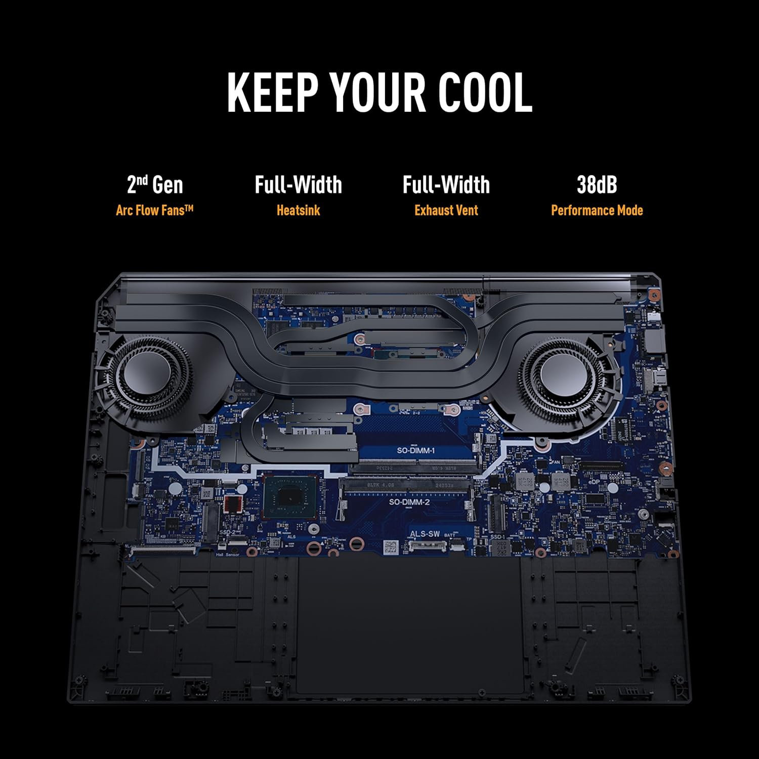 ASUS TUF Gaming F16 (2025) Gaming Laptop, 16” FHD+ 165Hz 16:10 Display, Intel® Core™ i5 Processor 13450HX, NVIDIA® GeForce RTX™ 5050, 16GB DDR5, 512GB PCIe Gen4 SSD, Wi-Fi 6E, Win 11 Home - Image 5