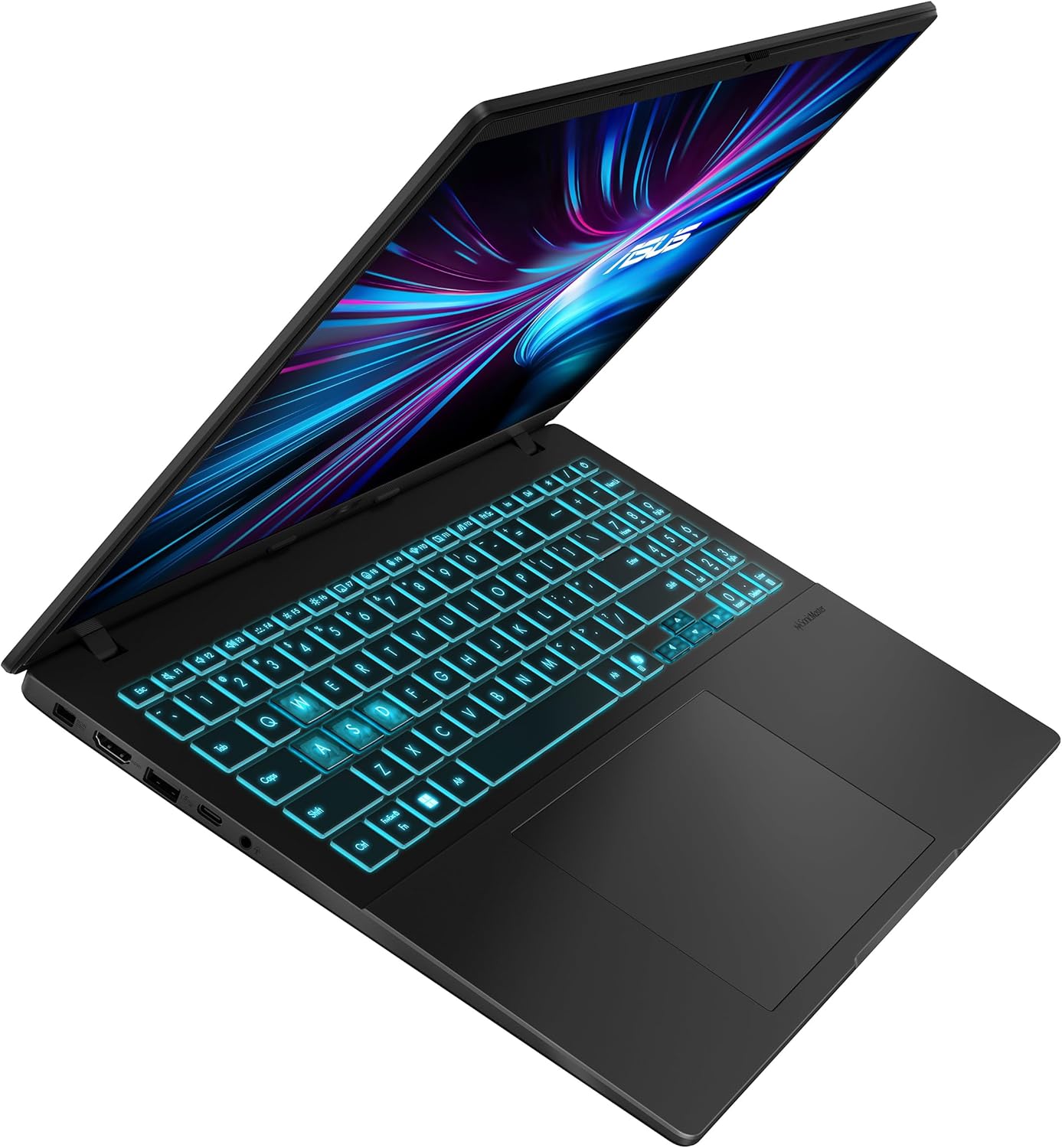 ASUS V16 16" WUXGA 144Hz Gaming Laptop, Intel® Core™ 7 240H, RTX™ 5070, 16GB DDR5 RAM, 1TB SSD, V3607VP-DS74, Matte Black - Image 10
