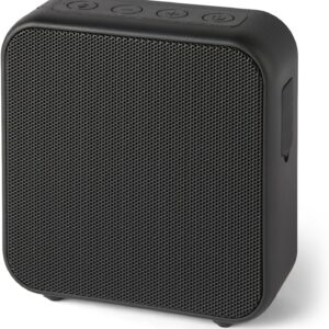 Amazon Basics Bluetooth Speaker Wireless, IPX5 Waterproof, 6 Hour Playtime, Compact Size for Home, Outdoor, Black