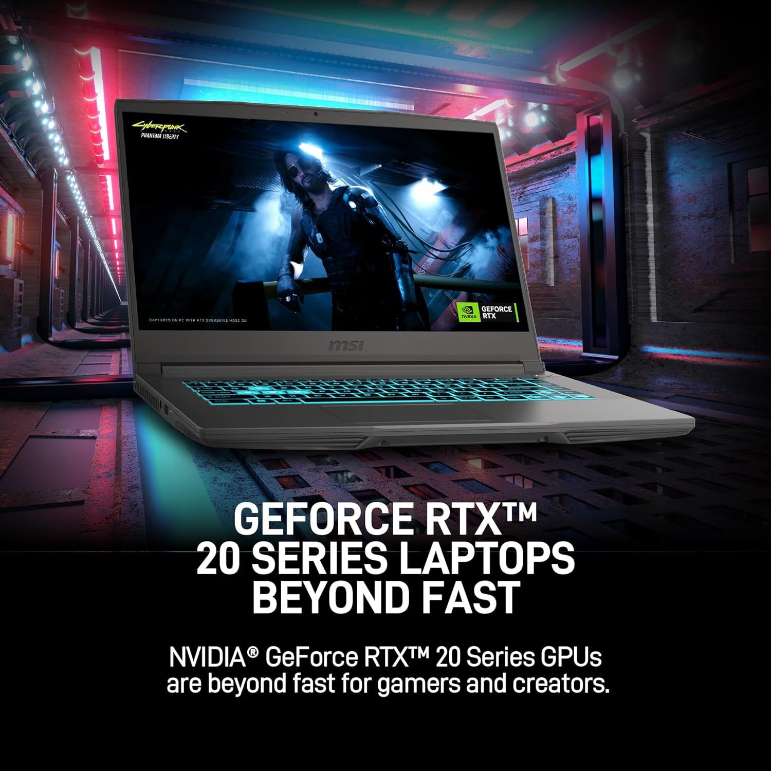 msi Thin A15 15.6” 144Hz FHD Gaming Laptop: Ryzen 5-7535HS, NVIDIA Geforce RTX 2050, 8GB DDR5, 512GB NVMe SSD, Cooler Boost 5, Win 11: Black B7UCX-218US - Image 4