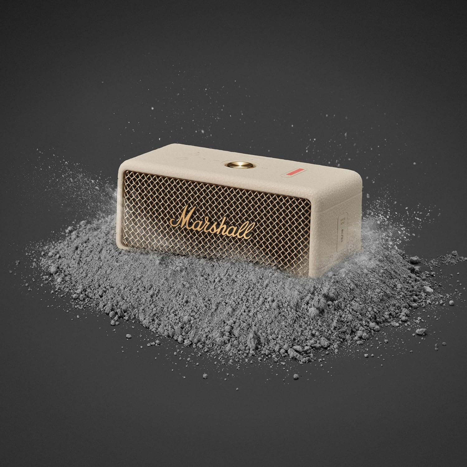 Marshall Emberton III Portable Bluetooth Speaker - Rugged Waterproof/Dust-Proof Design | Loud Stereo Sound, Deep Bass | Compact and Wireless for Travel and Outdoors - Cream - Image 11